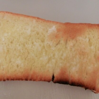 食パンだけど、時短で甘くて美味しトーストいただきです♪
美味しかった～☆